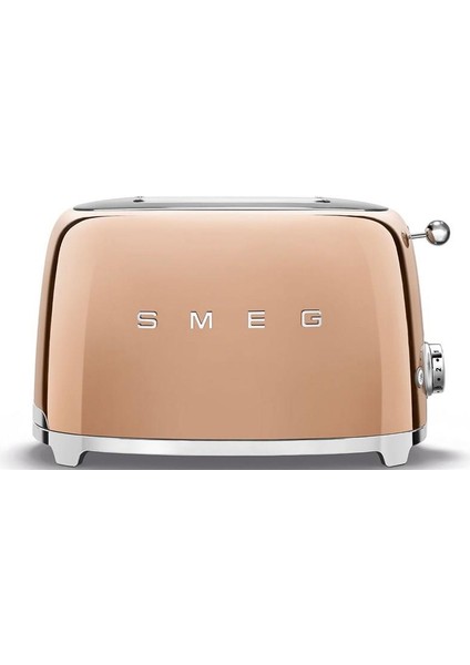 Smeg Kettle - Ekmek Kızartma Makinesi 2x1 50's Style Rose Gold KLF03-TSF01RGEU