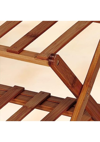Adazero 3 Katmanlı Montajsız Ayakkabı Rafı, Antre ve Dolap Için Katlanabilir Ayakkabı Düzenleyici, Doğal Bambu Ayakkabı Rafı (Yurt Dışından) modelleri