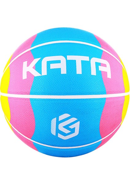 Çocuk Basketbol Topu - Mavi / Beyaz (Yurt Dışından)