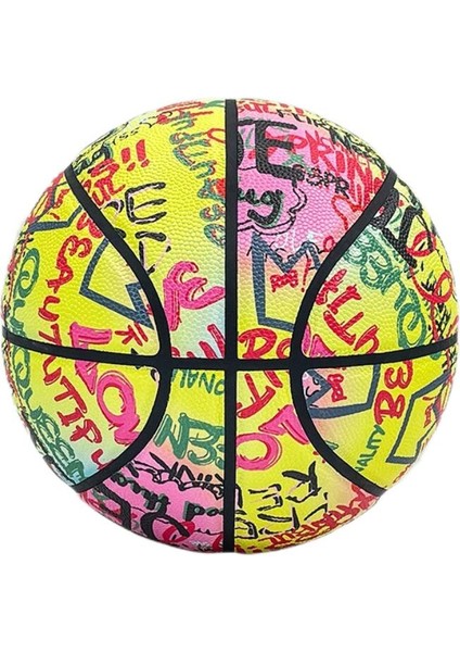 Spor Basketbol Topu - Renkli (Yurt Dışından)
