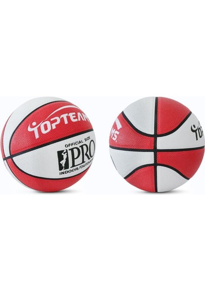 Çocuk Basketbol Topu - Beyaz / Kırmızı (Yurt Dışından) fiyatları
