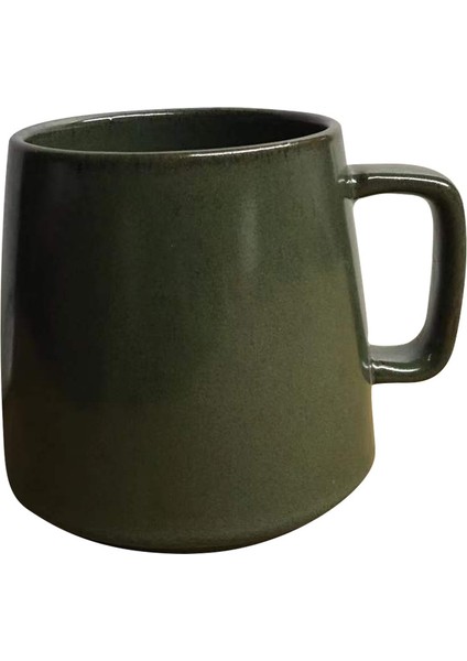 350 ml Seramik Kahve Fincanı - Yeşil (Yurt Dışından)