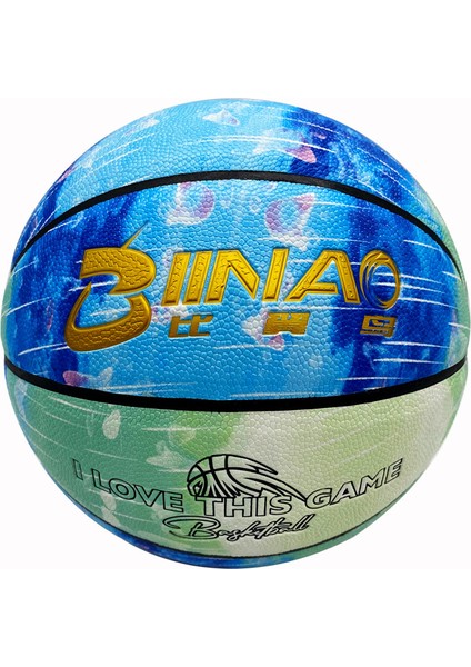 Spor Basketbol Topu - Renkli (Yurt Dışından)