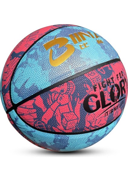 Spor Basketbol Topu - Renkli (Yurt Dışından)