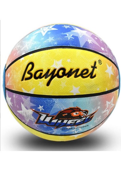 Spor Basketbol Topu - Renkli (Yurt Dışından)