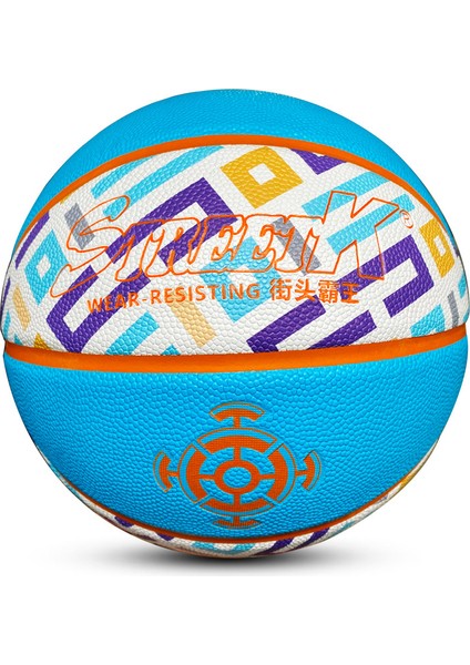 Spor Basketbol Topu - Renkli (Yurt Dışından)