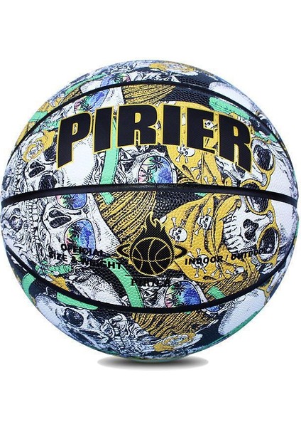 Spor Basketbol Topu - Renkli (Yurt Dışından)