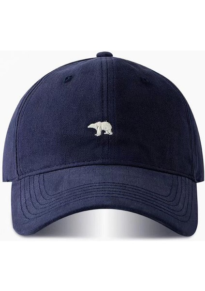 Pamuklu Beyzbol Şapkası - Koyu Mavi (Yurt Dışından)