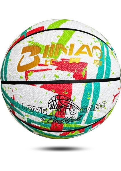 Spor Basketbol Topu - Renkli (Yurt Dışından)