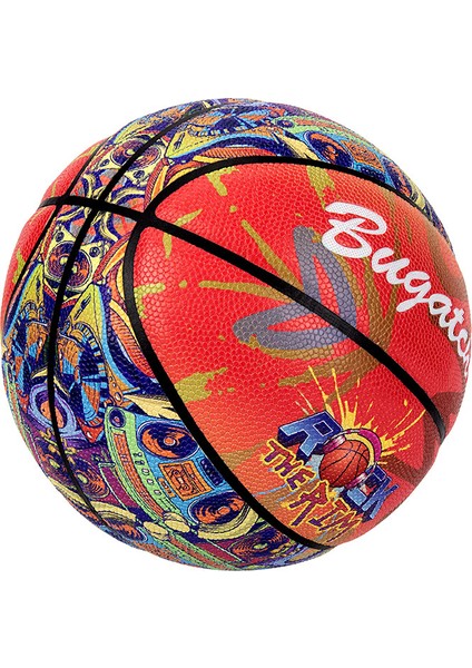 Spor Basketbol Topu - Renkli (Yurt Dışından)
