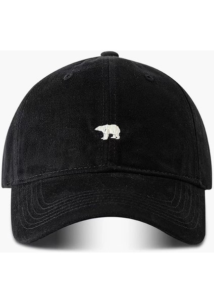 Pamuklu Beyzbol Şapkası - Siyah (Yurt Dışından)