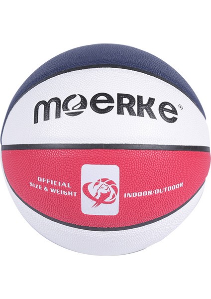 Spor Basketbol Topu - Kırmızı / Beyaz / Mavi (Yurt Dışından)