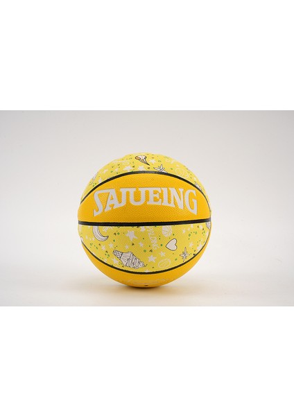 Spor Basketbol Topu - Sarı (Yurt Dışından)