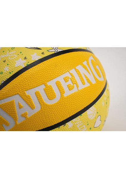Spor Basketbol Topu - Sarı (Yurt Dışından)