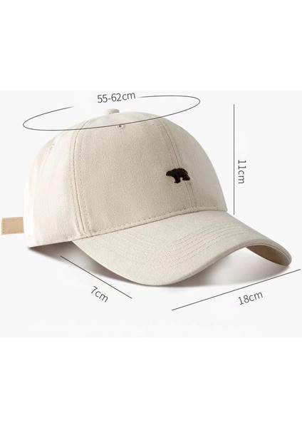 Pamuklu Beyzbol Şapkası - Bej (Yurt Dışından) fiyatları