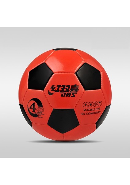 Futbol Antreman Topu - Kırmızı / Siyah (Yurt Dışından)