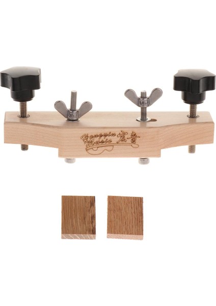 Gitar Köprüsü Dıy Luthier Araçları Için Dize Pegs Pimleri ile Kelepleme Takın (Yurt Dışından)