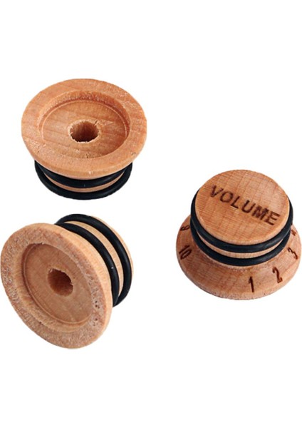 3 Guitar Hacim Knobs Müzik Enstrüman Aksesuar Paketi (Yurt Dışından)