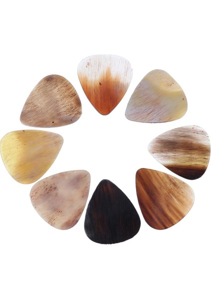 16 Pcs Gitar Bass Ukulele Aksesuar Için Çok Renkli Korna Seçimi (Yurt Dışından) modelleri