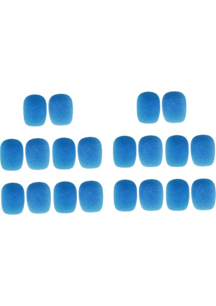 20 Pcs Mini Mikrofon Sünger Cam - Mıc S (Yurt Dışından)
