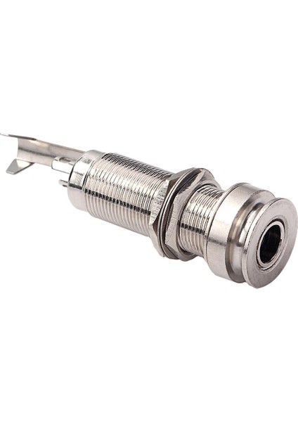 Metal Fiş 1/4 '' Elektrikli Bas Gitar Için Çıkış Jakı Soketi (Yurt Dışından) indirimleri