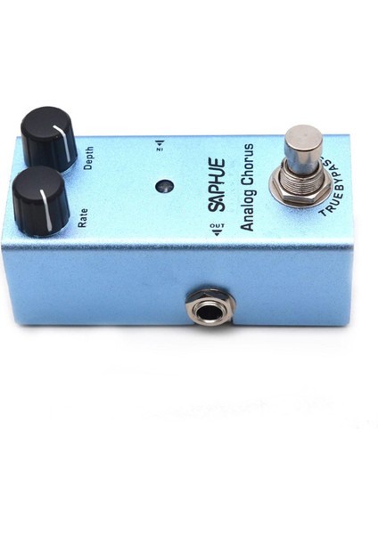 Gitar Pedalı Analog Koro Için Elektro Gitar Bas Için Metal Kabuk Kompakt ile Taşıması Kolay (Yurt Dışından)