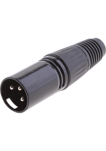 5pcs 3 Pimli Erkek Xlr Mikrofon Mikrofon Ses Kablosu Fişi Altın Konektörü (Yurt Dışından)