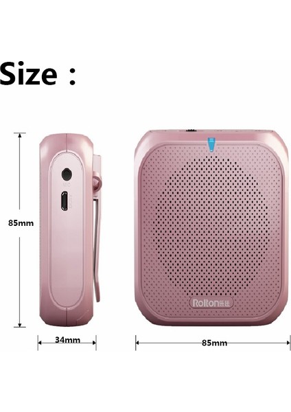 - Rolton K400 Mini Ses Hoparlör Megafon Ses Amplifikatörü (Yurt Dışından) fiyatları