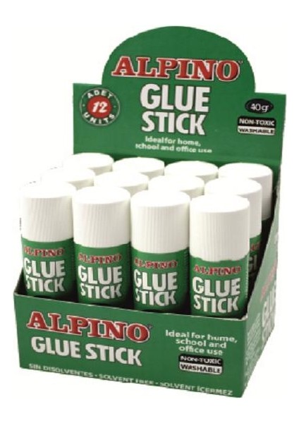 Stick Yapıştırıcı Solventsiz 40 gr GS000040 12'li Paket / Alpino fiyatları
