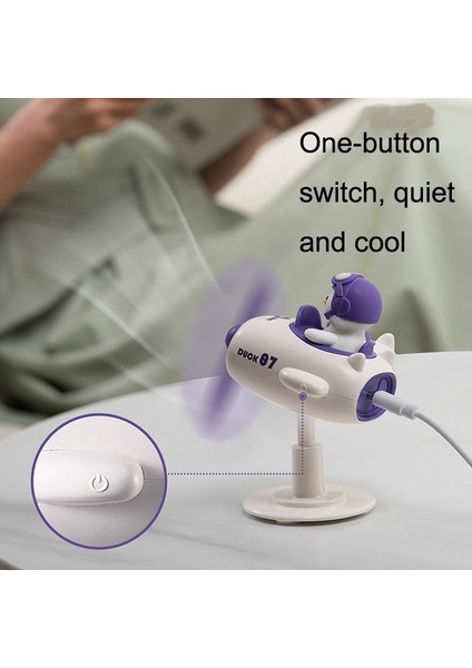 - SY-045 Ofis Ekranı USB Masaüstü Sessiz Küçük Fan (Yurt Dışından)