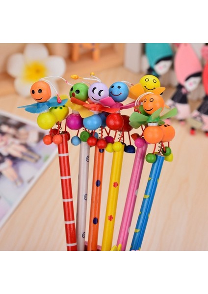 -5 Adet Ahşap Hayvanlar Kalemi (Yurt Dışından) fırsatları