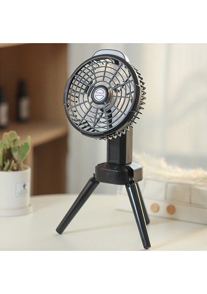 -Tripod LED Işıklı Açık Hava Kamp Fanı (Yurt Dışından)