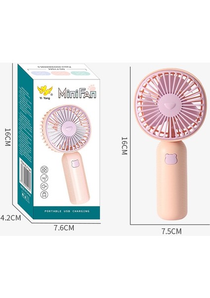 -Handhd USB Şarj Taşınabilir Masaüstü Küçük Ectric Fan (Yurt Dışından) fiyatları