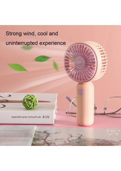 -Handhd USB Şarj Taşınabilir Masaüstü Küçük Ectric Fan (Yurt Dışından) modelleri