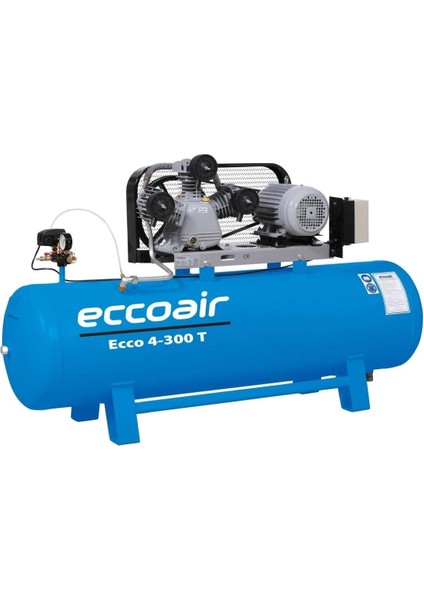 Ecco 4-300 T 300 lt Kompresör