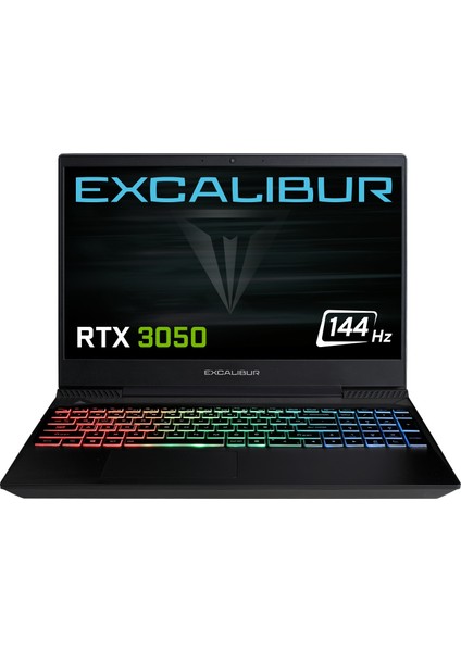 Excalibur G770.1245-BFJ0X-B-M6 Intel Core I5 12450H 32GB 1tb SSD RTX3050 Windows 11 Pro Taşınabilir Bilgisayar