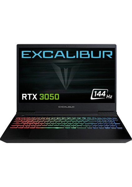 Excalibur G770.1245-BFJ0X-B-M3 Intel Core I5 12450H 16GB 1tb SSD RTX3050 Windows 10 Home Taşınabilir Bilgisayar