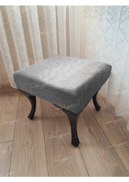45 x 45 Düz Kapı Önü Ayak Ucu Puf Makyaj Pufu