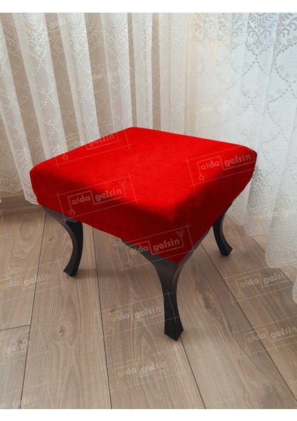 45 x 45 Düz Kapı Önü Ayak Ucu Puf Makyaj Pufu