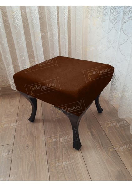 45 x 45 Düz Kapı Önü Ayak Ucu Puf Makyaj Pufu