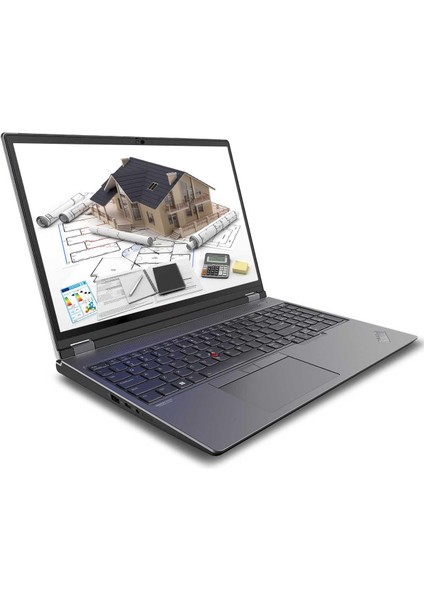 Thinkpad P16 21D6003XTX07 I9-12950HX 64GB 1tbssd+1tbssd A4500 16" Qhd+ W11P Taşınabilir Iş Istasyonu