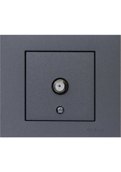 Grano Füme Uydu F Konnektör Tv Prizi