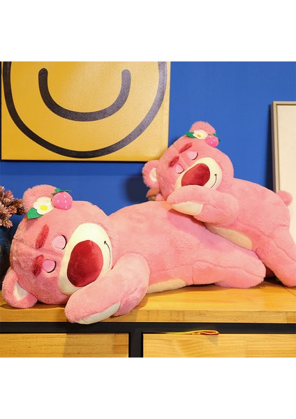 55CM Yeni Çilek Ayı Peluş Oyuncak Bebek (Yurt Dışından)