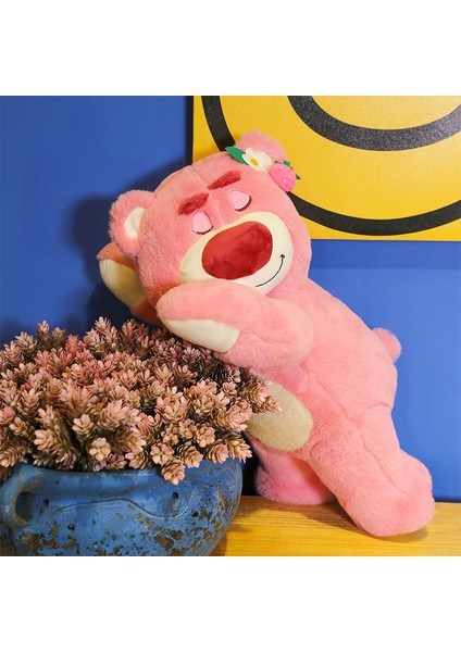 55CM Yeni Çilek Ayı Peluş Oyuncak Bebek (Yurt Dışından)
