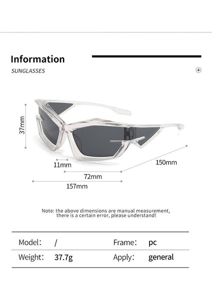 Yeni Fütüristik Teknoloji Kadın Güneş Gözlüğü (Yurt Dışından) indirimleri