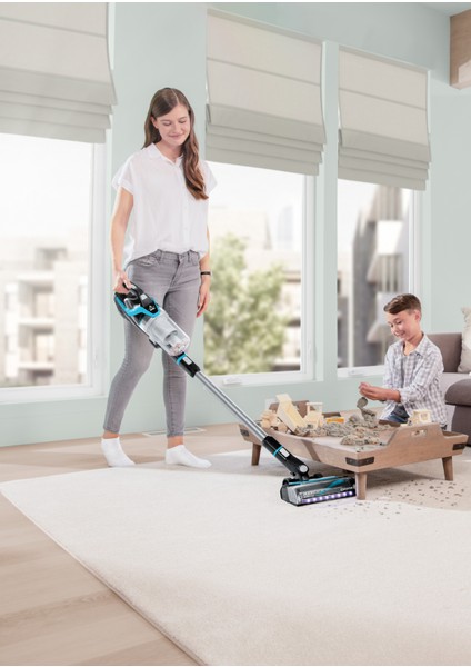Multireach Active 21V 2'si Bir Arada Şarjlı Dikey Süpürge 2907N