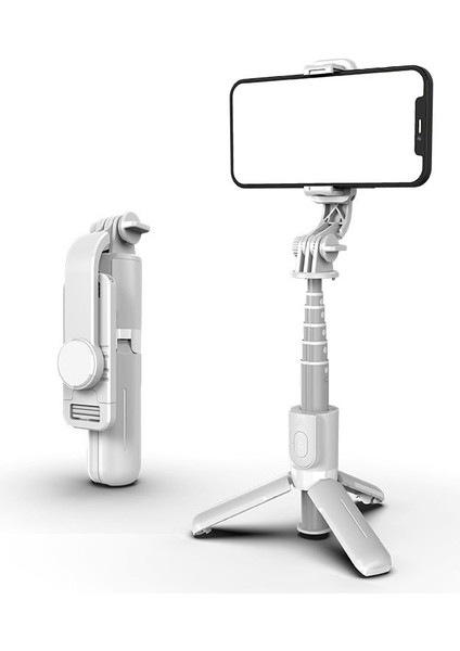 Yeni Alüminyum Alaşımlı Bluetooth Uzaktan Kumandalı Telefon Selfie Çubuğu (Yurt Dışından)
