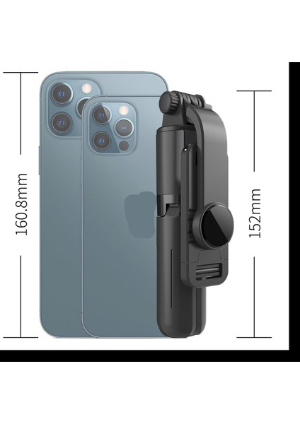 Yeni Alüminyum Alaşımlı Bluetooth Uzaktan Kumandalı Telefon Selfie Çubuğu (Yurt Dışından) indirimleri