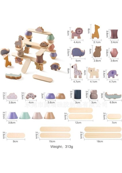 Çocuk Masif Ahşap Jenga Erken Eğitim Eğitici Oyuncaklar (Yurt Dışından) indirimleri