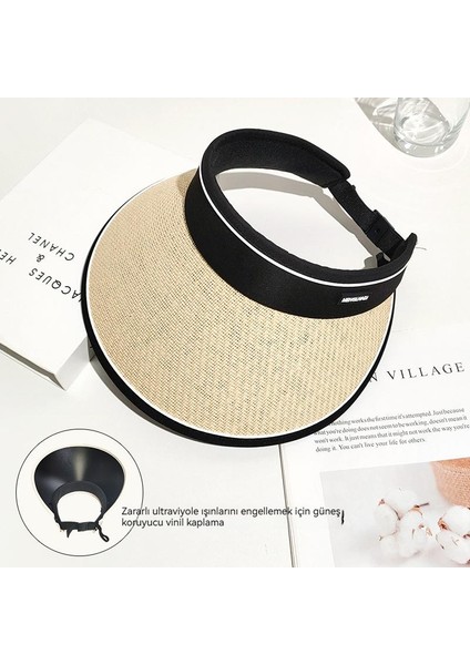 Açık Nefes Alabilen Boş Üst Yaz Kadın Şapkası (Yurt Dışından) fırsatları